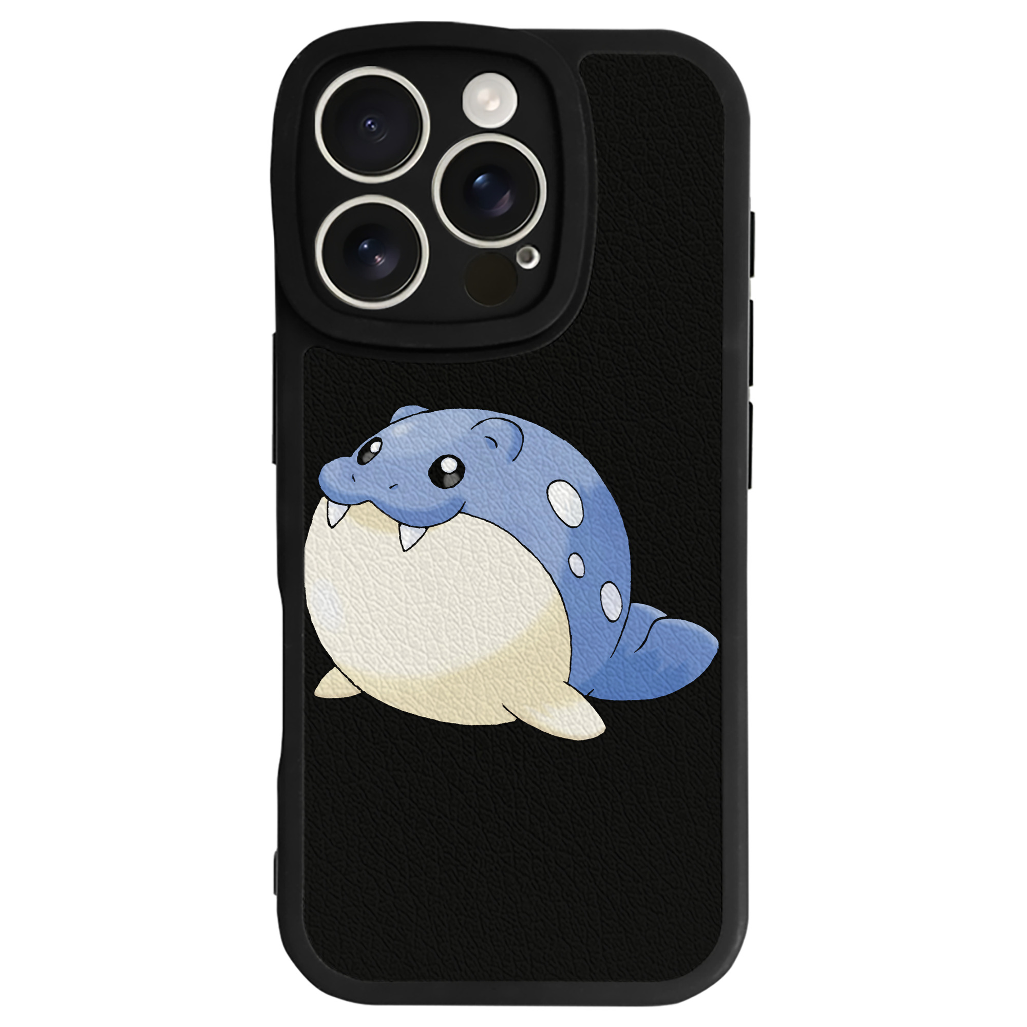 （画像用） ポケットモンスター Pokémon 【iPhone 16シリーズ対応】シリコンスマホケース（レザー調） 材質：シリコン